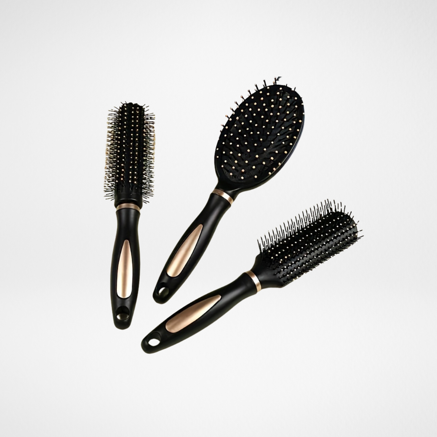 LOT DE 3 BROSSES DÉMÊLANTES